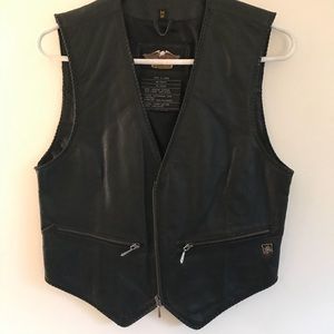 Harley Davidson women’s leather vest.
